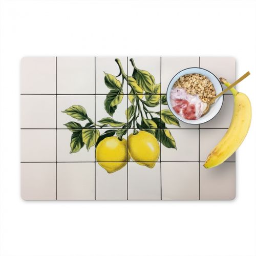 Placemat vinyl - Citroen - Decoratie - Keramiek - Takken
