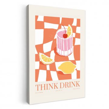 Canvas schilderij - Zomerse Vibe met Citrus en Kers