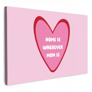 Quote - Moeder - Roze