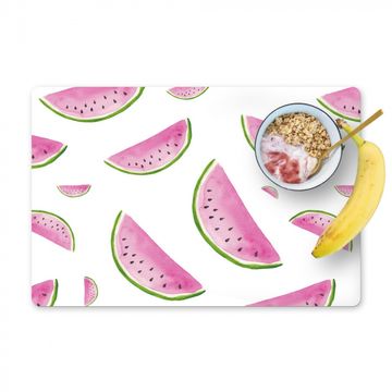Placemat vinyl - Zomerse Watermeloenen