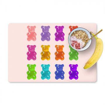 Placemat vinyl - Beer - Kleurrijk - Snoep