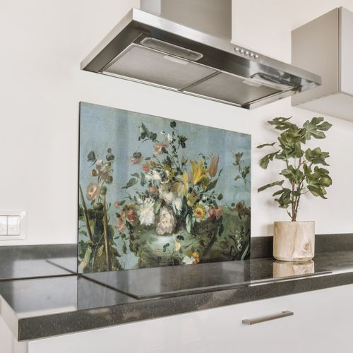 Spatscherm Aluminium - De Bloemen van Francesco Guardi