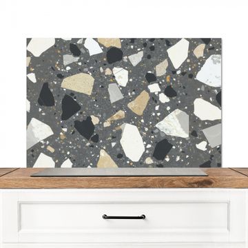 Spatscherm Aluminium - Terrazzo - Decoratie - Interieur - Stenen