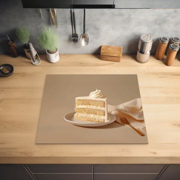 Inductie beschermer - Vanilletaart - Cake - Romig