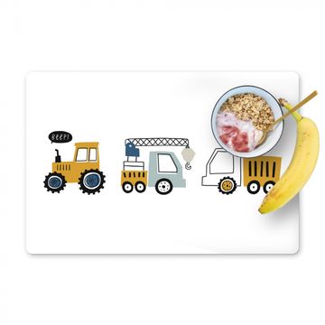 Placemat vinyl - Voertuigen - Kinderen - Jongens - Tractor