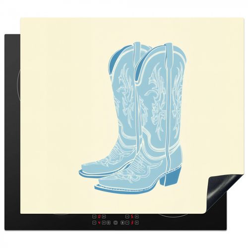 Inductie beschermer - Illustratie - Cowboylaarzen - Patroon