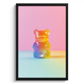 Poster met lijst - Pastel - Snoep - Gummy