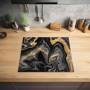 Inductie beschermer - Versmelting van Zwart en Goud