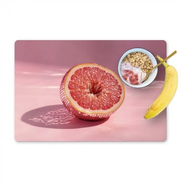 Placemat vinyl - Grapefruit - Roze - Disco - Shiny