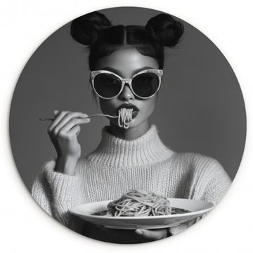 Muurcirkel - Vrouw - Pasta - Zonnebril