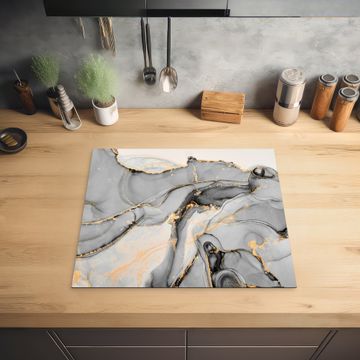 Inductie beschermer - Gouden Rivieren op Marmeren Kusten