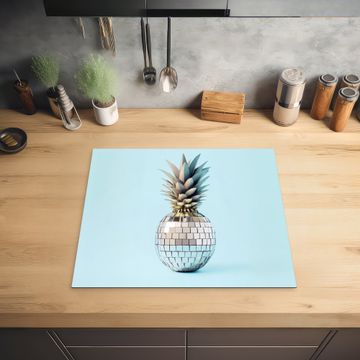Inductie beschermer - Blauw - Ananas - Disco - Discobal