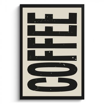 Poster met lijst - Japandi - Koffie - Decoratie - Vintage