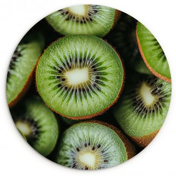 Muurcirkel - Kiwi - Fruit - Groen