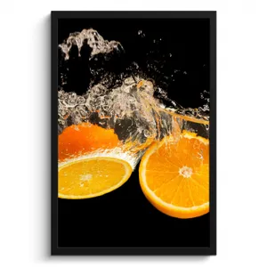 Poster met lijst - Citrus Splash