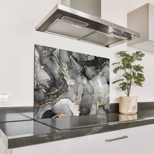 Spatscherm Aluminium - Schemeringstromen