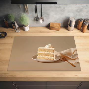 Inductie beschermer - Vanilletaart - Cake - Romig