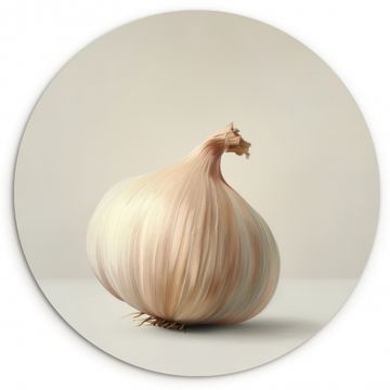 Muurcirkel - Knoflook - Natuurlijk - Beige
