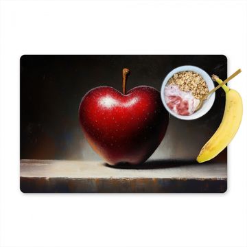 Placemat vinyl - Apple - Hart - Rood