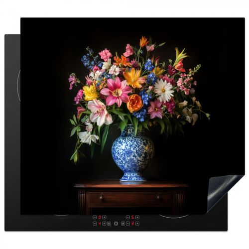 Inductie beschermer - Kleur - Vaas - Bloemen - Boeket