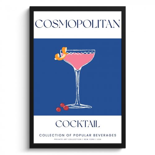 Poster met lijst - Stads Chic