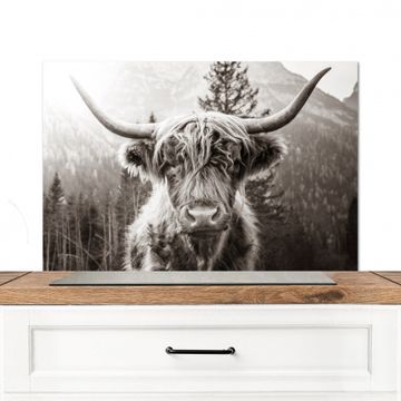 Spatscherm Aluminium - Bewaker van de Bergen