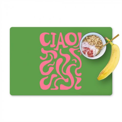 Placemat vinyl - Abstract - Roze - Ciao - Vormen