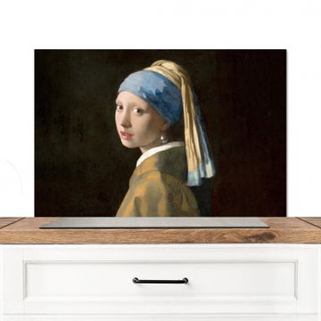 Spatscherm Aluminium - Het Meisje met de Parel