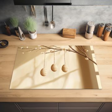 Inductie beschermer - Beige - Paastak - Eieren