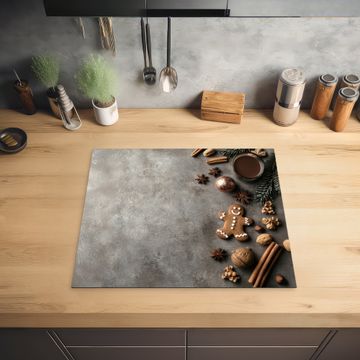 Inductie beschermer - Winter - Kerst - Warm - Eten