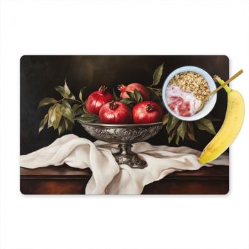 Placemat vinyl - Granaatappels - Klassiek - Vintage