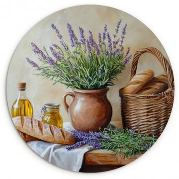 Muurcirkel - Lavendel - Brood - Stilleven
