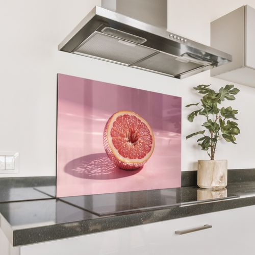 Spatscherm Aluminium - Grapefruit - Roze - Disco - Shiny