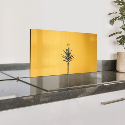 Plant - Minimalistisch - Bloem - Geel