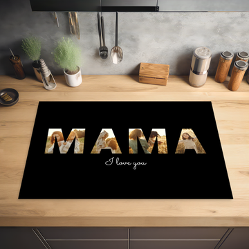 Inductie beschermer - Mama met foto's