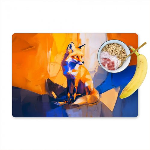 Vos - Oranje - Vormen - Abstract