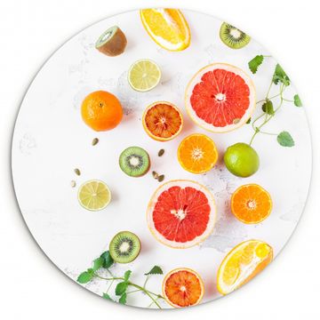 Muurcirkel - Citrus Zonnestralen
