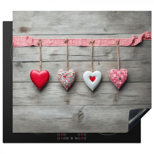 Inductie beschermer - Liefdeslied op Hout