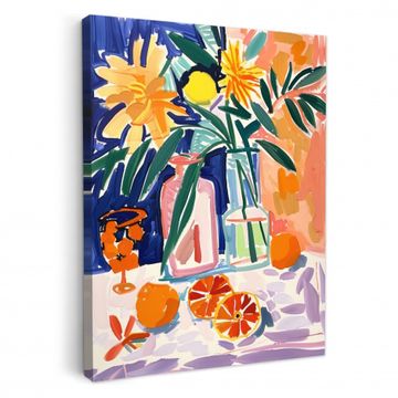 Canvas schilderij - Zomerse Expressie