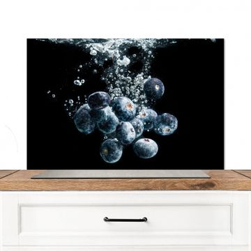 Spatscherm Aluminium - Bosbessen Duik