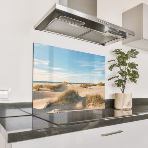 Spatscherm Aluminium - Duinen in de Namiddagzon