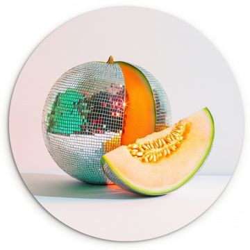 Muurcirkel - Disco - Discobal - Meloen - Pastel
