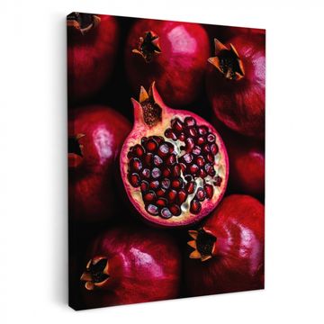 Canvas schilderij - Granaatappel - Rood - Fruit