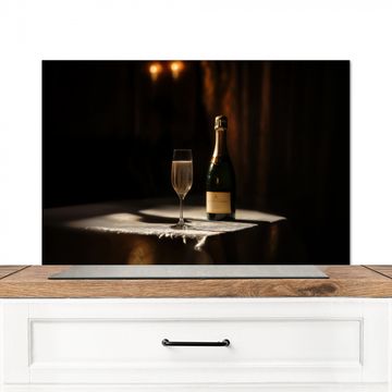 Spatscherm Aluminium - Prosecco - Bubbels - Sfeervol - Drank