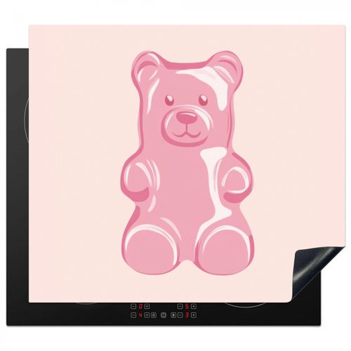 Inductie beschermer - Beer - Roze - Snoep