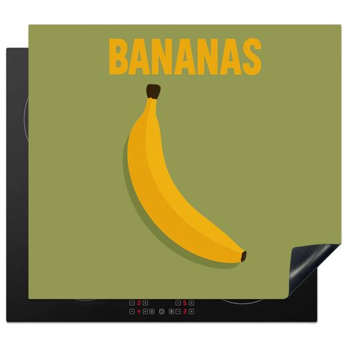 Inductie beschermer - Banaan - Minimalistisch - Geel