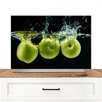 Spatscherm Aluminium - Appelballet in Water