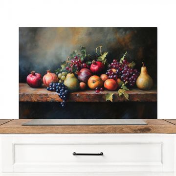 Spatscherm Aluminium - Rustiek - Stilleven - Fruit