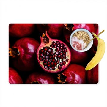 Placemat vinyl - Granaatappel - Rood - Fruit