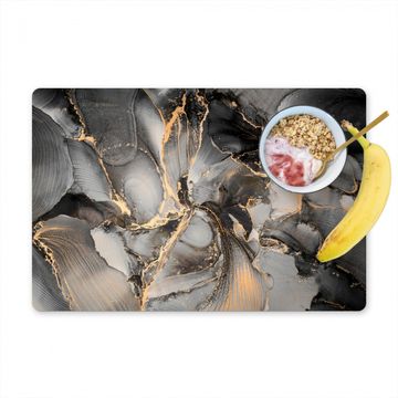 Placemat vinyl - Verstrengelde Gouden Rivieren